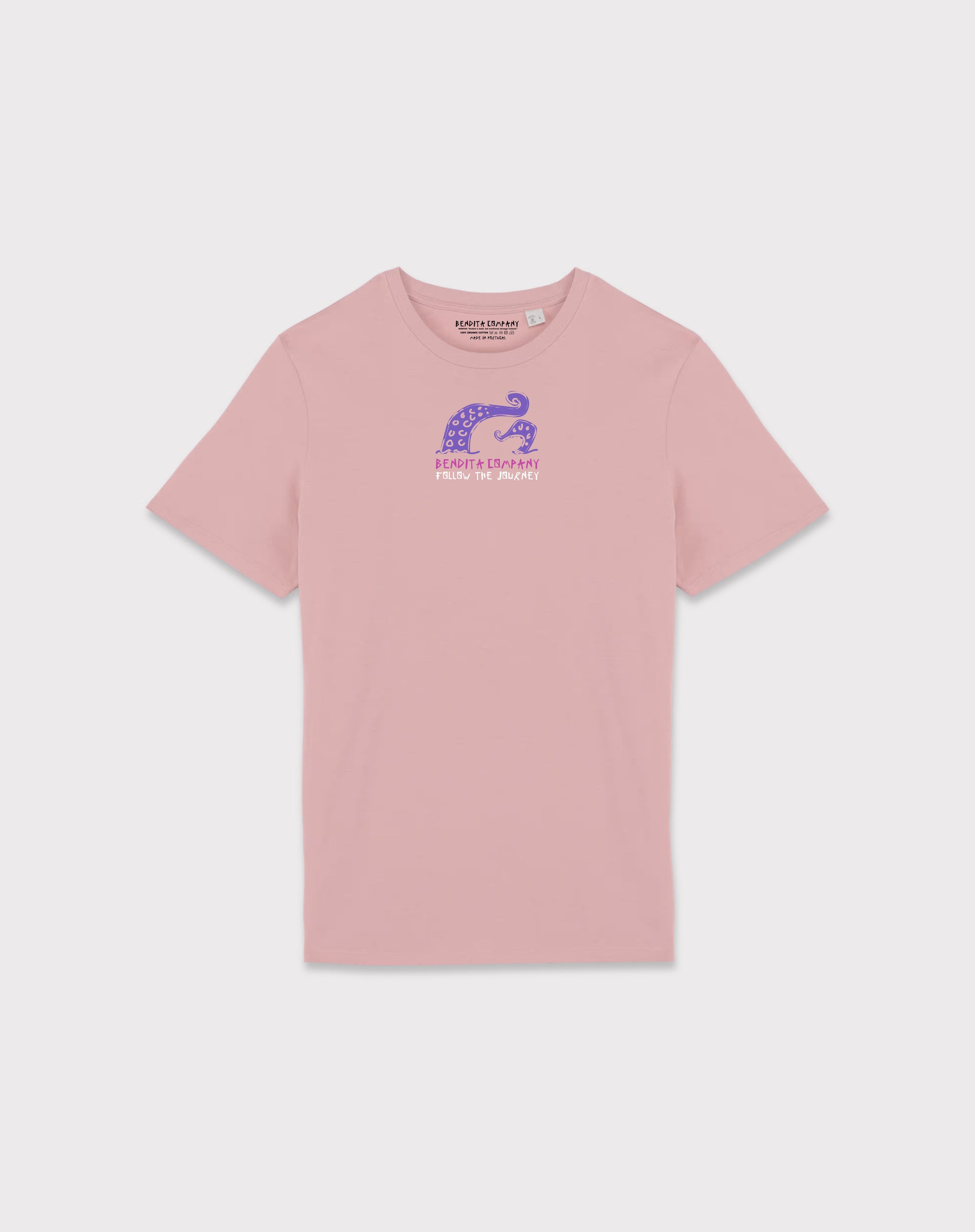 Dead Fish T-Shirt – Petal Rose | Organic Cotton | Made in Portugal
