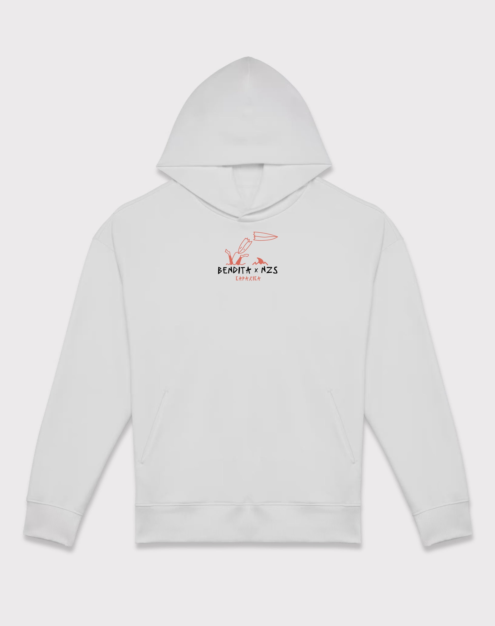 Here to Groove Hoodie – White | Organic Cotton | Made in Portugal