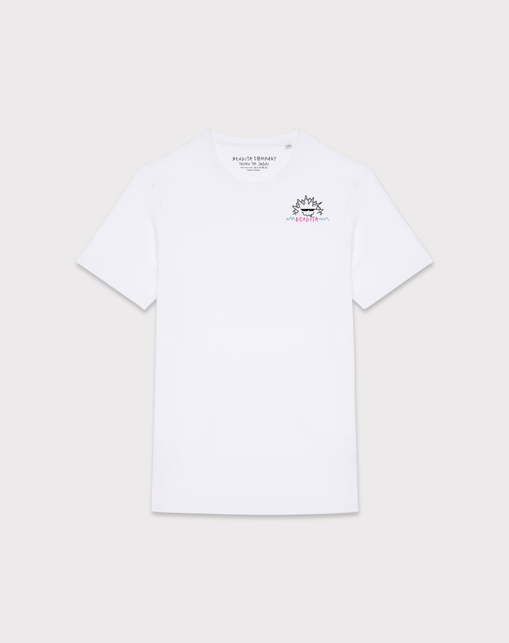 Surfskate Seekers T-Shirt – White | Organic Cotton | Made in Portugal