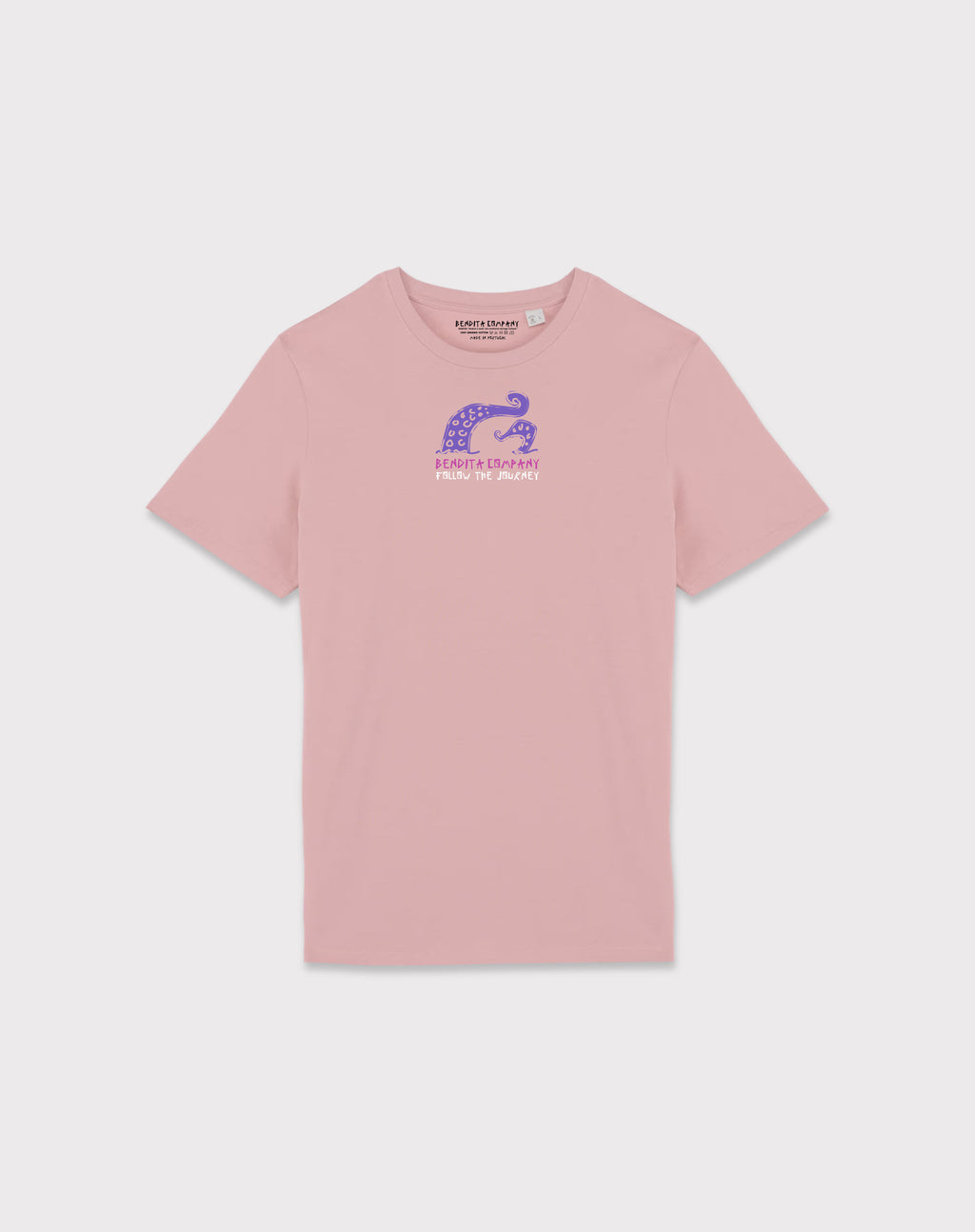 Dead Fish T-Shirt – Petal Rose | Organic Cotton | Made in Portugal