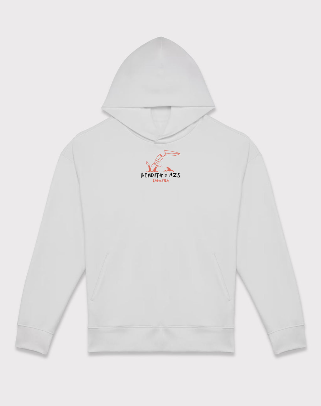 Here to Groove Hoodie – White | Organic Cotton | Made in Portugal
