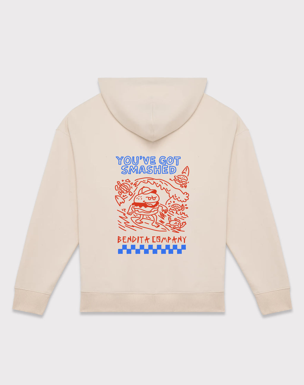 You've got Smashed Hoodie – Cream | Organic Cotton | Made in Portugal