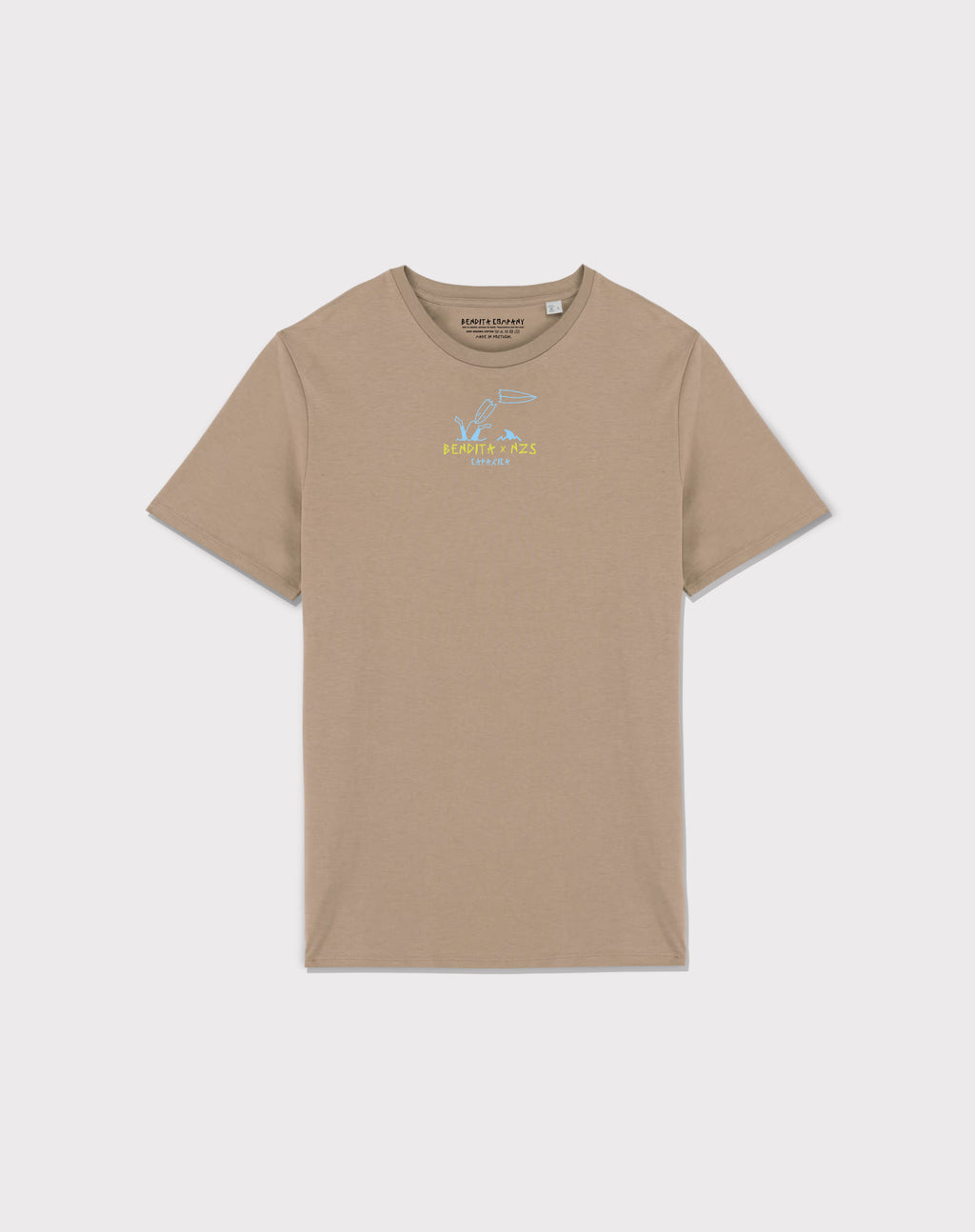 Here to Groove T-Shirt – Wet Sand | Organic Cotton | Made in Portugal